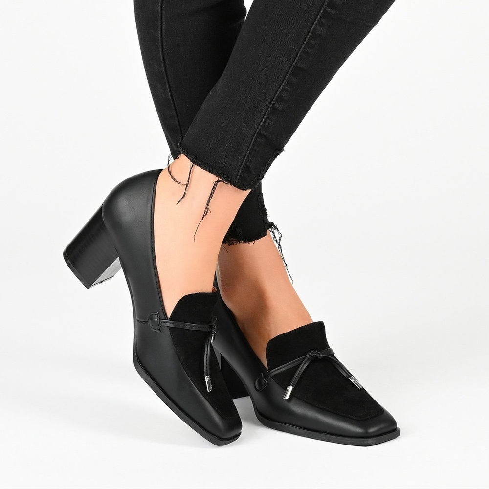 Journee Crawford Tru Comfort Foam™ Women's Loafer Pumps - Picture 3 of 5